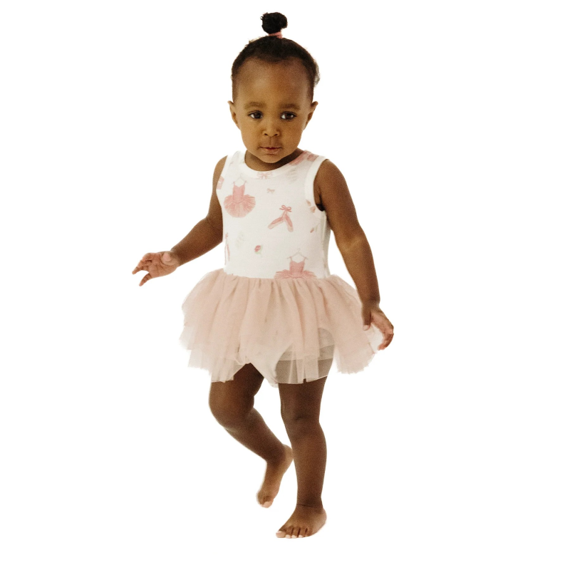 Κορμάκι φόρεμα Rib Tank Bodysuit Tutu - Ballet Things Κορμάκι φόρεμα Rib Tank Bodysuit Tutu - Ballet Things