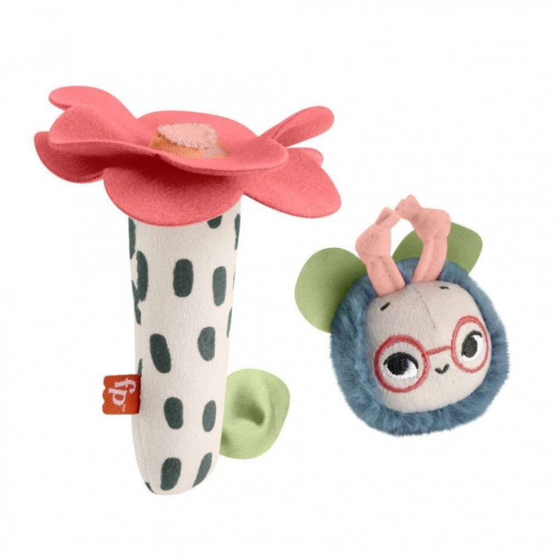 Fisher-Price Planet Friends Κουδουνίστρα Λουλουδάκι Μελισσούλα  Fisher-Price Planet Friends Κουδουνίστρα Λουλουδάκι Μελισσούλα