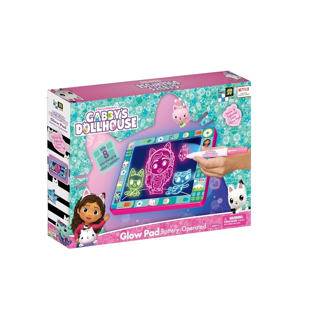 Gabby's Dollhouse Πίνακας Glow Pad Gabby's Dollhouse Πίνακας Glow Pad