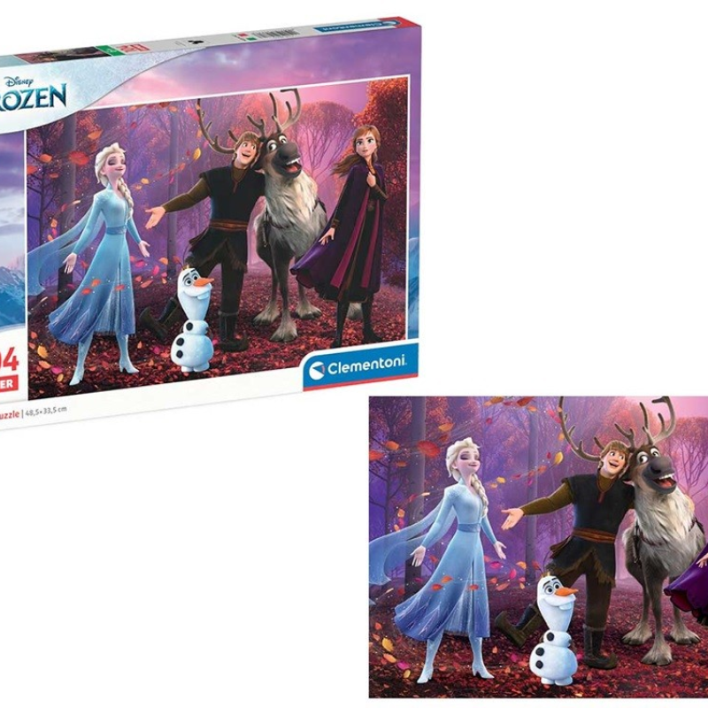Παιδικό Puzzle Disney Frozen 104pcs Clementoni