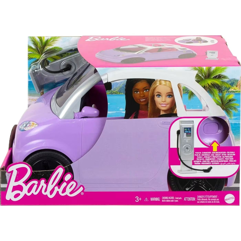 Barbie Το Ηλεκτρικό Αυτοκίνητο Όχημα για Κούκλες για 3+ Ετών Barbie Το Ηλεκτρικό Αυτοκίνητο Όχημα για Κούκλες για 3+ Ετών