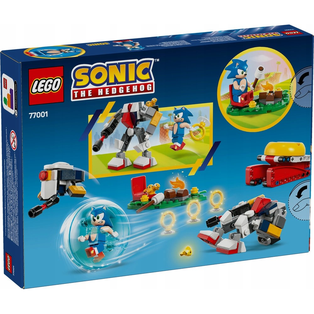 LEGO Σόνικ ο Σκαντζόχοιρος Sonic's Camfire Clash (77001) LEGO Σόνικ ο Σκαντζόχοιρος Sonic's Camfire Clash (77001)