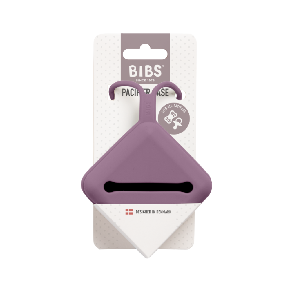 Bibs Θήκη Πιπίλας από Σιλικόνη Mauve