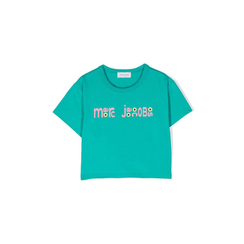 Little Marc Jacobs Παιδικό T-shirt Γαλάζιο