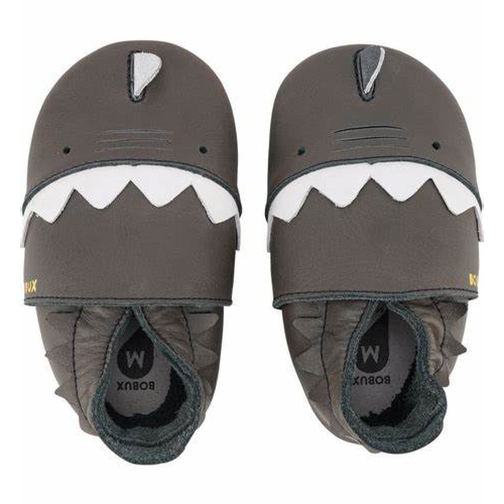 Bobux Παντοφλάκια Soft Sole Fin Charcoal Bobux Παντοφλάκια Soft Sole Fin Charcoal