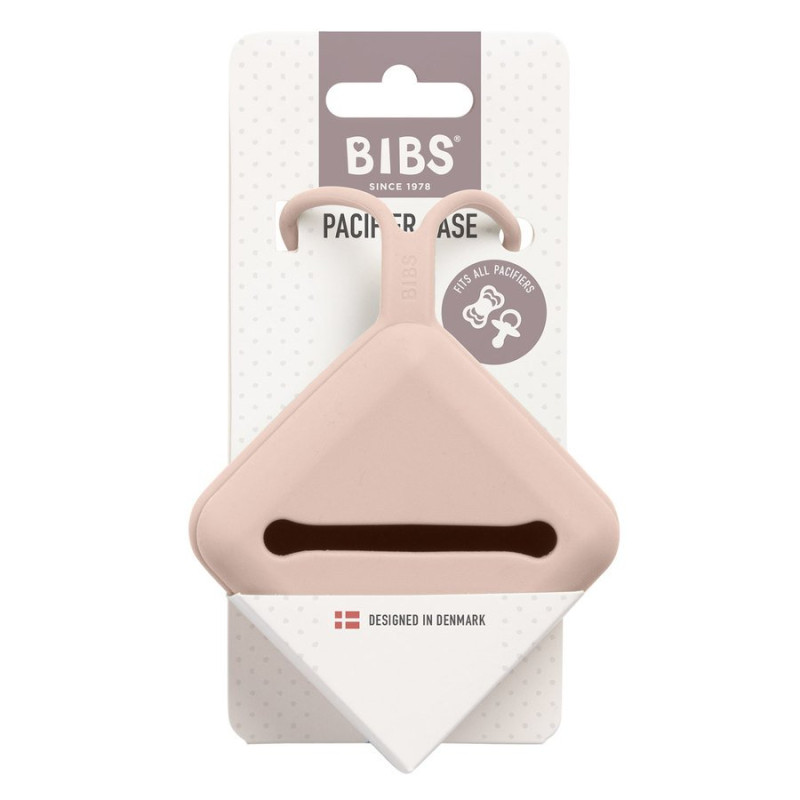 Bibs Θήκη Πιπίλας από Σιλικόνη Blush