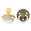 Bibs Σετ Πιπίλες Colour 2τμχ – Vanilla/Dark Oak Glow – Στρογγυλή No1 Bibs Σετ Πιπίλες Colour 2τμχ – Vanilla/Dark Oak Glow – Στρογγυλή No1