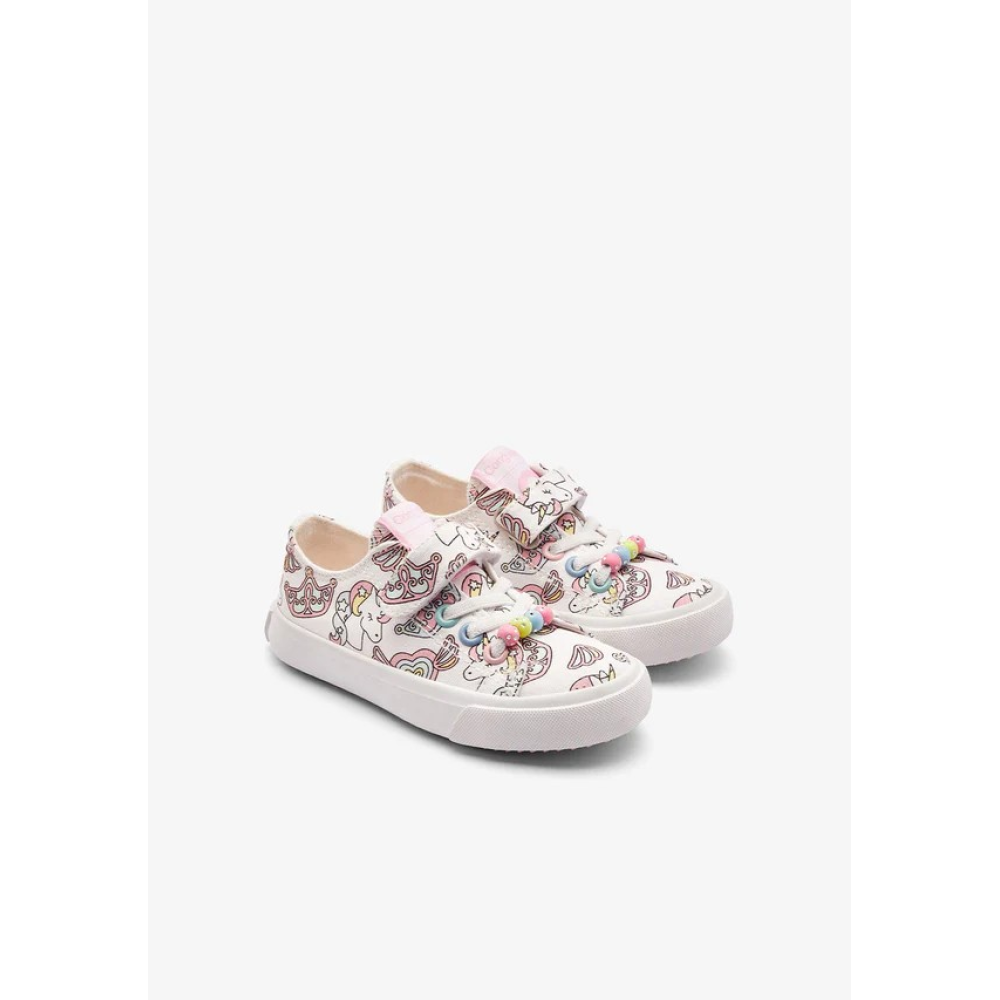 White / Multi Unicorn Fantasy παιδικά Sneakers White / Multi Unicorn Fantasy παιδικά Sneakers