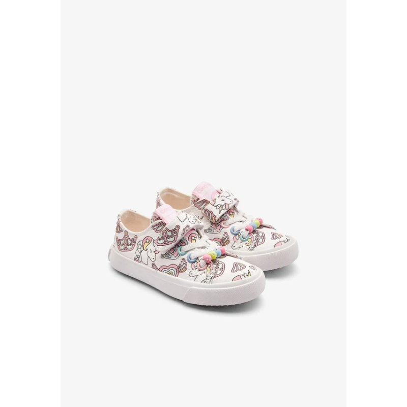 White / Multi Unicorn Fantasy παιδικά Sneakers White / Multi Unicorn Fantasy παιδικά Sneakers