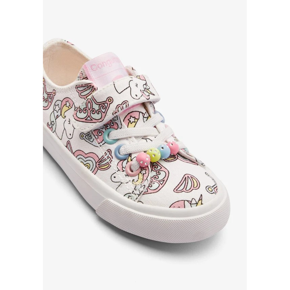 White / Multi Unicorn Fantasy παιδικά Sneakers White / Multi Unicorn Fantasy παιδικά Sneakers