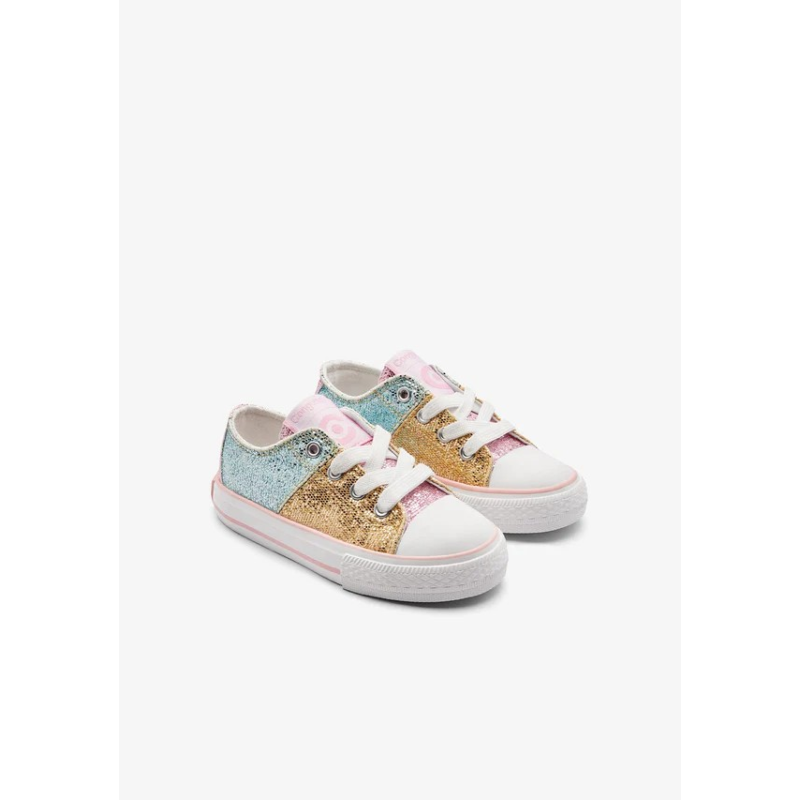 Patchwork Glitter Low παιδικά Sneakers Patchwork Glitter Low παιδικά Sneakers