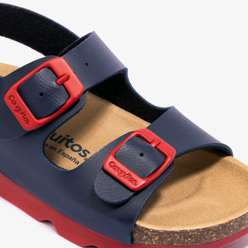 Conguitos Παιδικά Πέδιλα Blue Navy Conguitos Παιδικά Πέδιλα Blue Navy