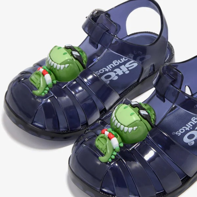 Σανδάλια Navy Buncle Jelly Dinosaurs Σανδάλια Navy Buncle Jelly Dinosaurs