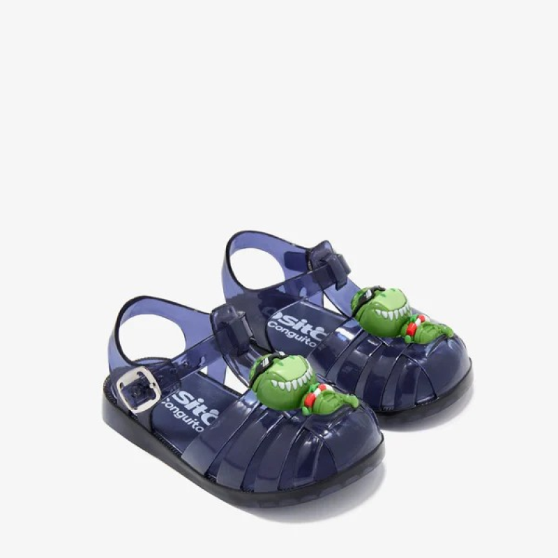 Σανδάλια Navy Buncle Jelly Dinosaurs Σανδάλια Navy Buncle Jelly Dinosaurs