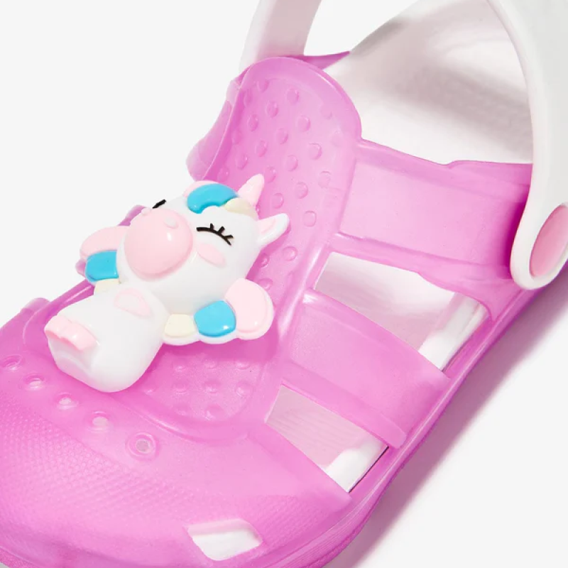 Conguitos Παιδικές Παντόφλες Unicorn Με Φωτάκια 