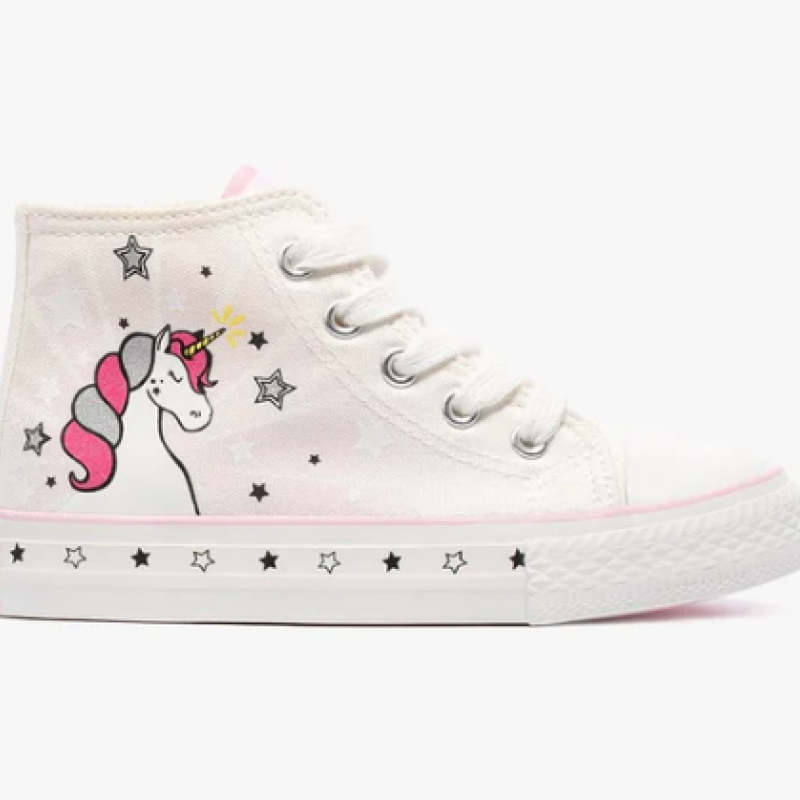 Conguitos Παιδικά Sneakers Solar Hi-Top Λευκό  Conguitos Παιδικά Sneakers Solar Hi-Top Λευκό