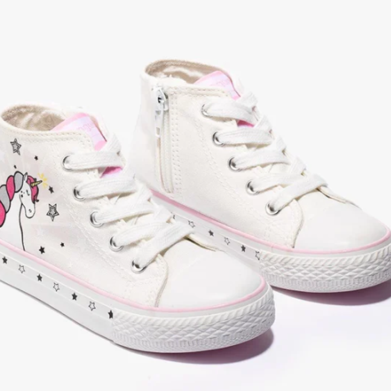 Conguitos Παιδικά Sneakers Solar Hi-Top Λευκό  Conguitos Παιδικά Sneakers Solar Hi-Top Λευκό