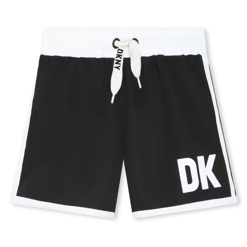 DKNY Μαγιό Βερμούδα Ασπρόμαυρη