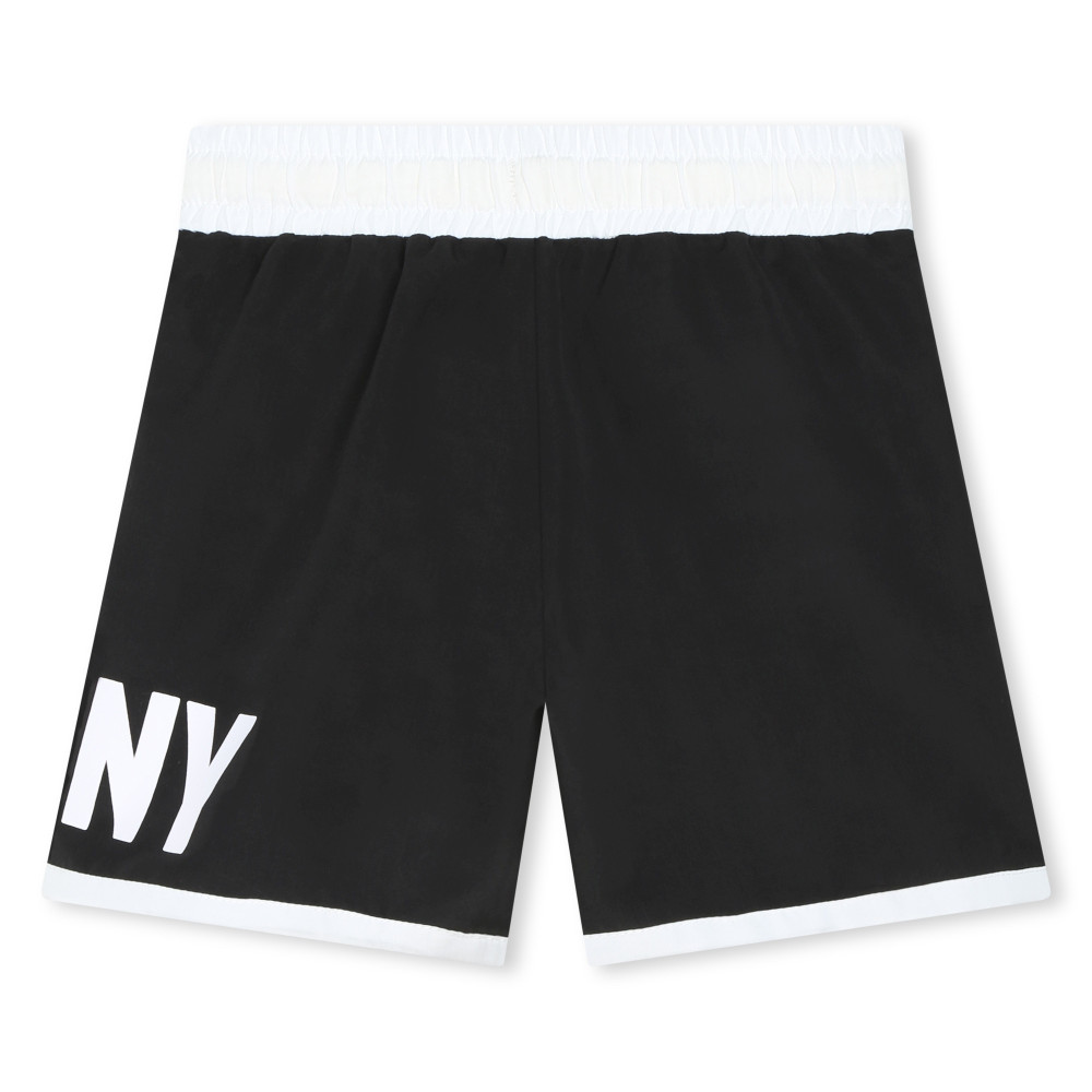 DKNY Μαγιό Βερμούδα Ασπρόμαυρη DKNY Μαγιό Βερμούδα Ασπρόμαυρη