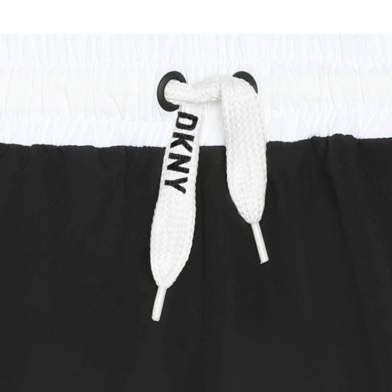 DKNY Μαγιό Βερμούδα Ασπρόμαυρη