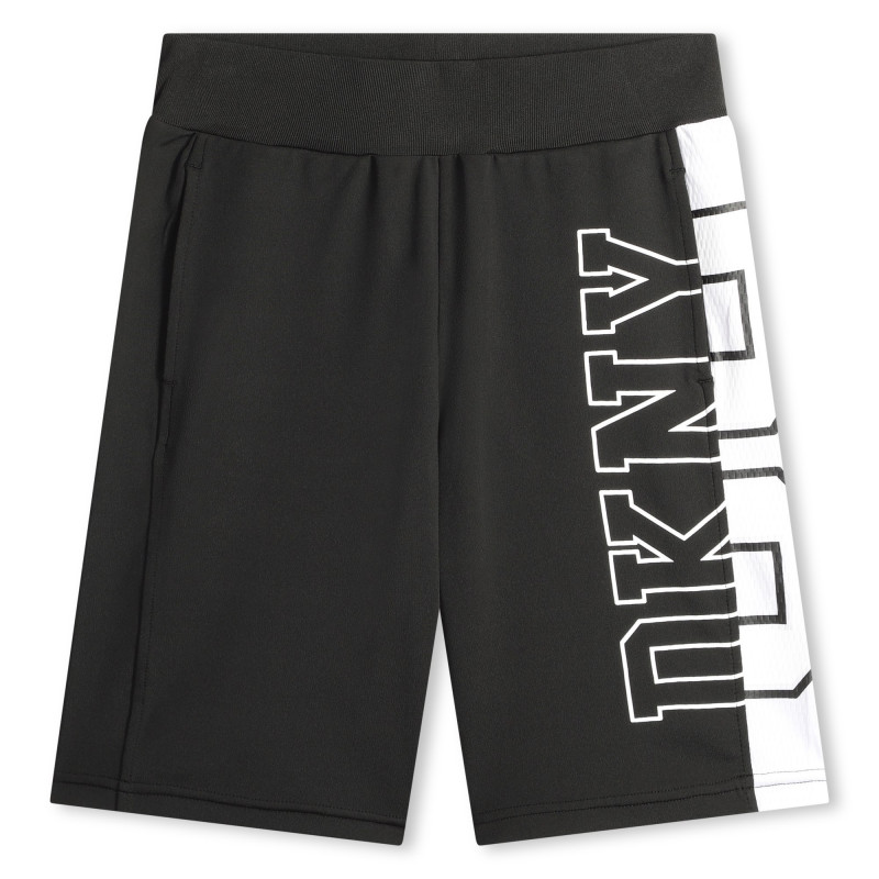 DKNY Αθλητική Βερμούδα Μαύρη  DKNY Αθλητική Βερμούδα Μαύρη