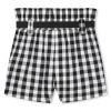 DKNY Ψηλόμεσο Σορτσάκι Με Ζώνη Ασπρόμαυρο DKNY Ψηλόμεσο Σορτσάκι Με Ζώνη Ασπρόμαυρο