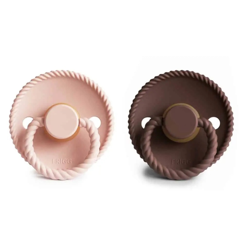 Σετ Πιπίλες Από Φυσικό Καουτσούκ 0-6 Μηνών Blush/Cocoa Σετ Πιπίλες Από Φυσικό Καουτσούκ 0-6 Μηνών Blush/Cocoa