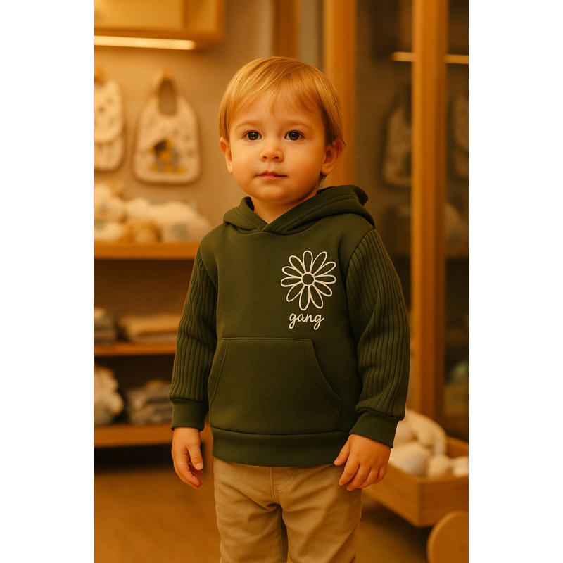 Gang Παιδικό Φούτερ Πράσινο