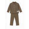 Παιδικό  Σετ Πουκάμισο Με Παντελόνι – Γήινο Ταμπα 