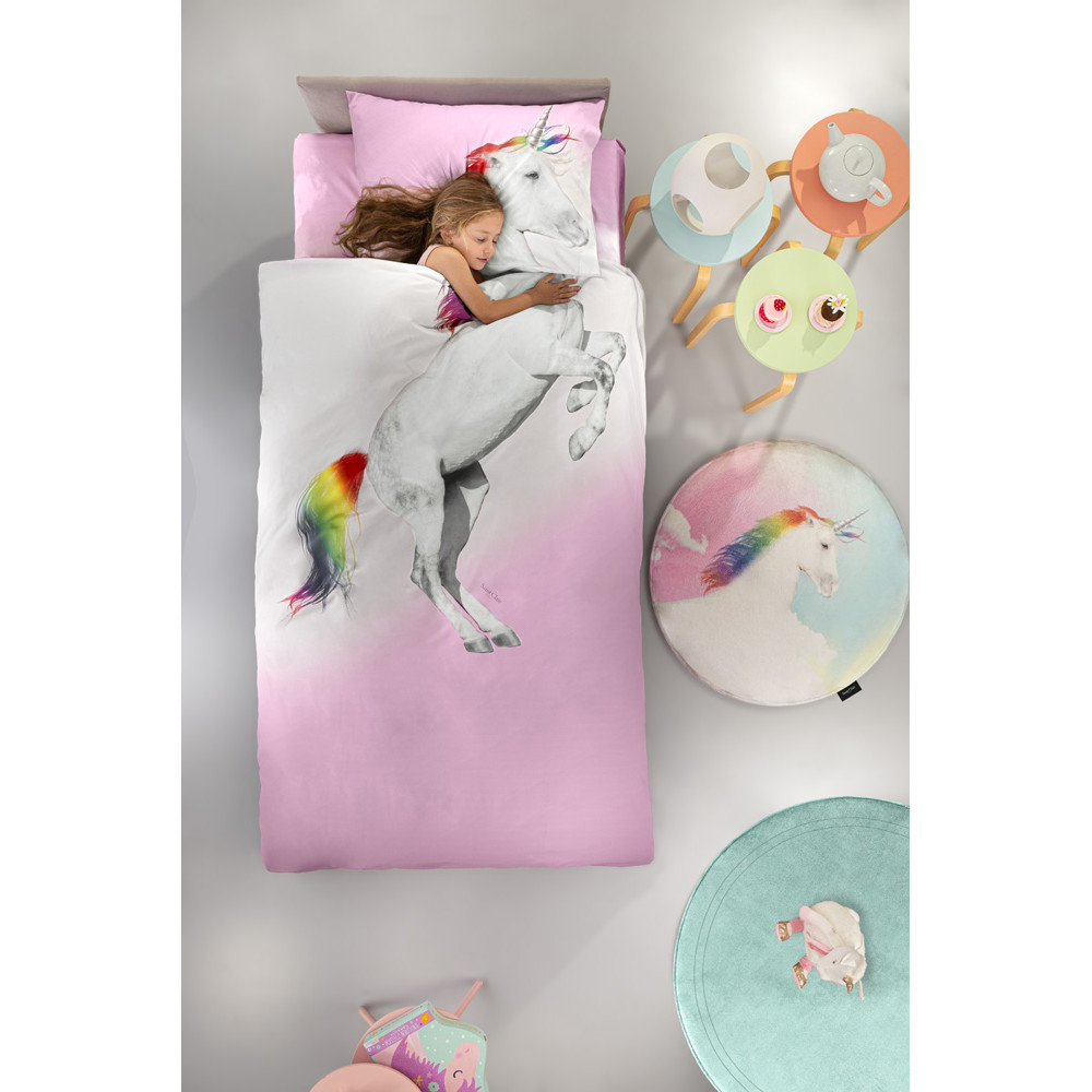 Saint Clair Παιδικά Σεντόνια Unicorn  Σετ 3 Τεμαχίων 170 x 250cm