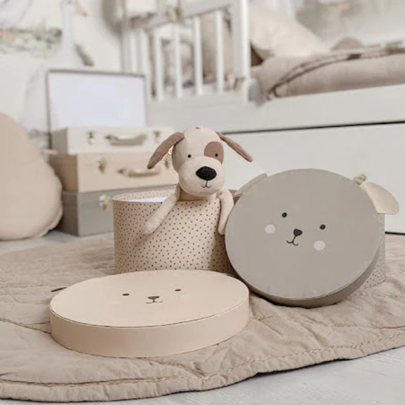 Jabadabado Λούτρινο Σε Κουτί Δώρου - Σκυλάκι