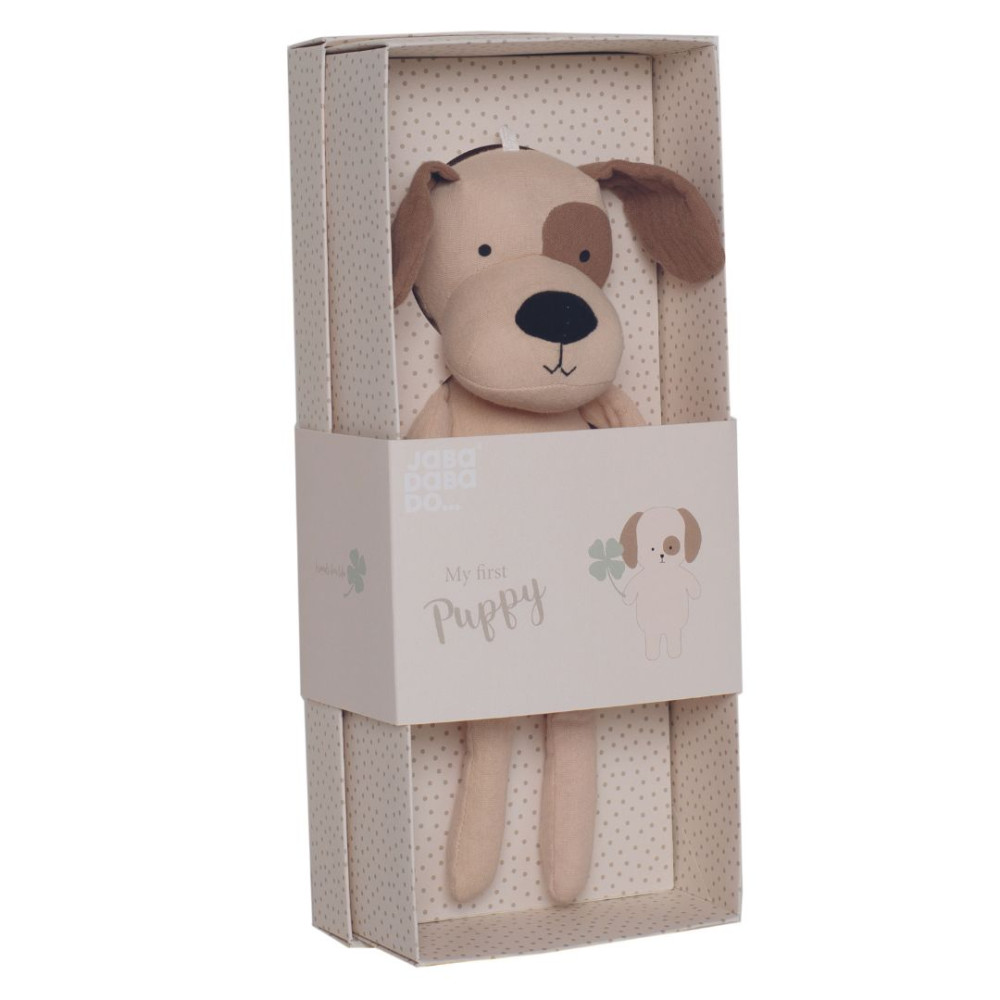 Jabadabado Λούτρινο Σε Κουτί Δώρου - Σκυλάκι