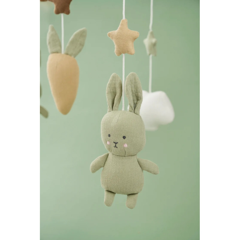 Jabadabado Μουσικό Μόμπιλε Κουνελάκια Πράσινο