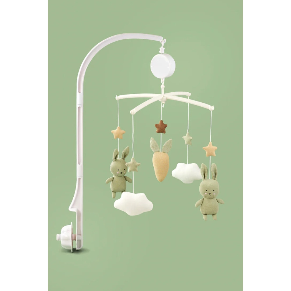 Jabadabado Μουσικό Μόμπιλε Κουνελάκια Πράσινο