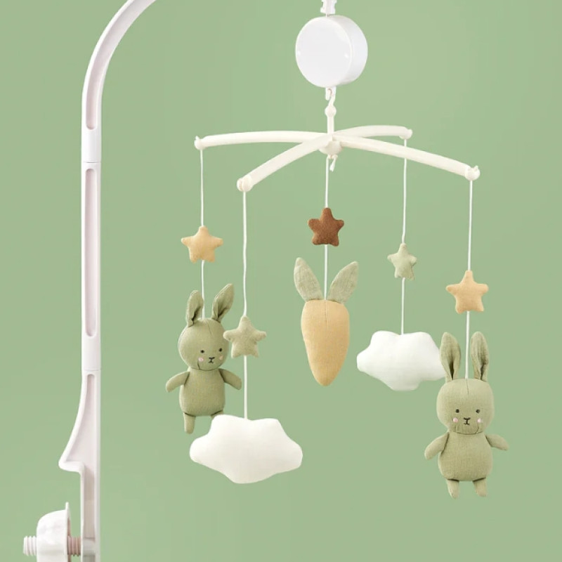 Jabadabado Μουσικό Μόμπιλε Κουνελάκια Πράσινο