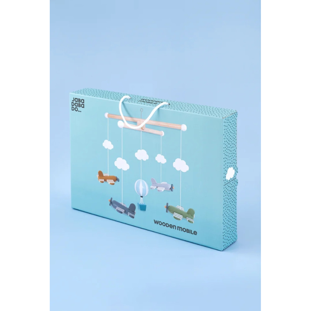 Jabadabado Ξύλινο Μόμπιλε Αεροπλανάκια