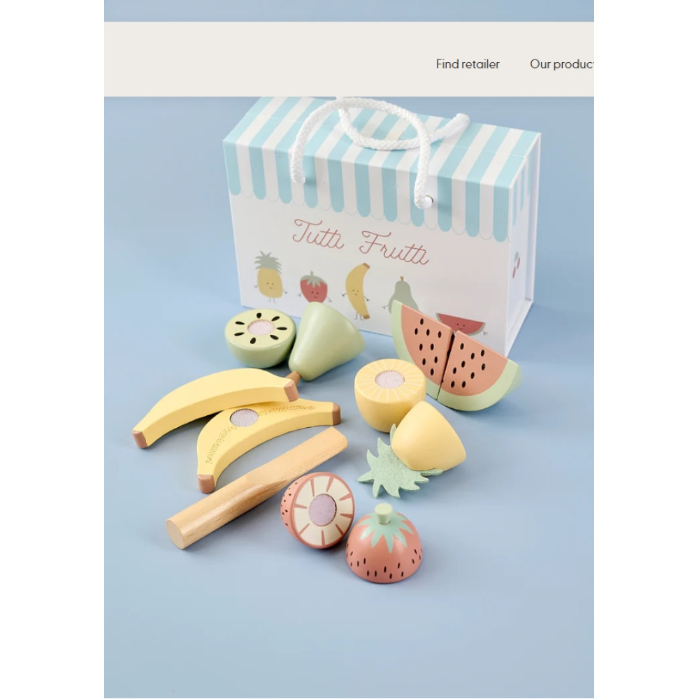 Jabadabado Φρούτα & Λαχανικά από Ξύλο