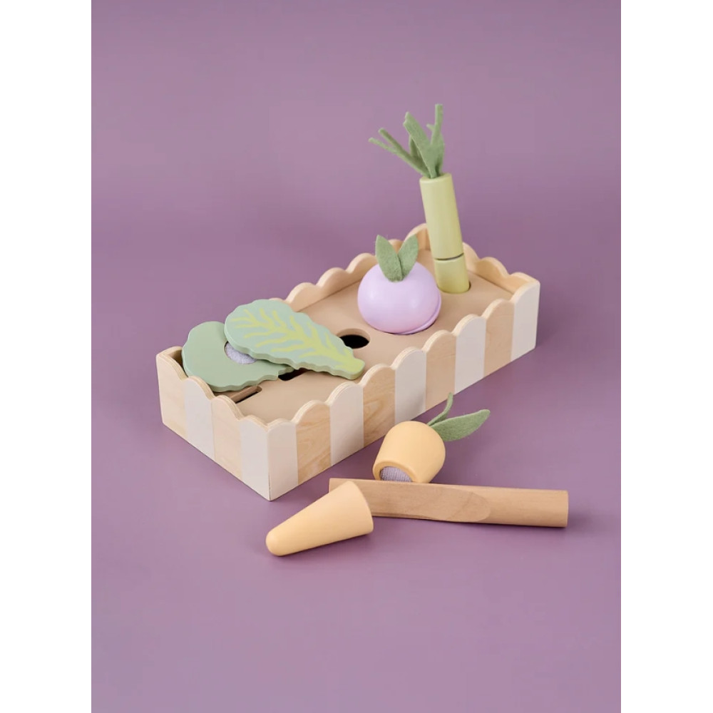 Jabadabado Ξύλινα Λαχανικά Που Ενώνονται Με Velcro