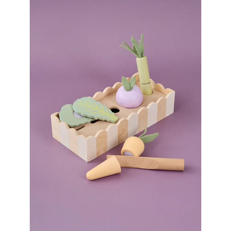 Jabadabado Ξύλινα Λαχανικά Που Ενώνονται Με Velcro