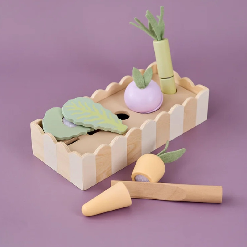 Jabadabado Ξύλινα Λαχανικά Που Ενώνονται Με Velcro