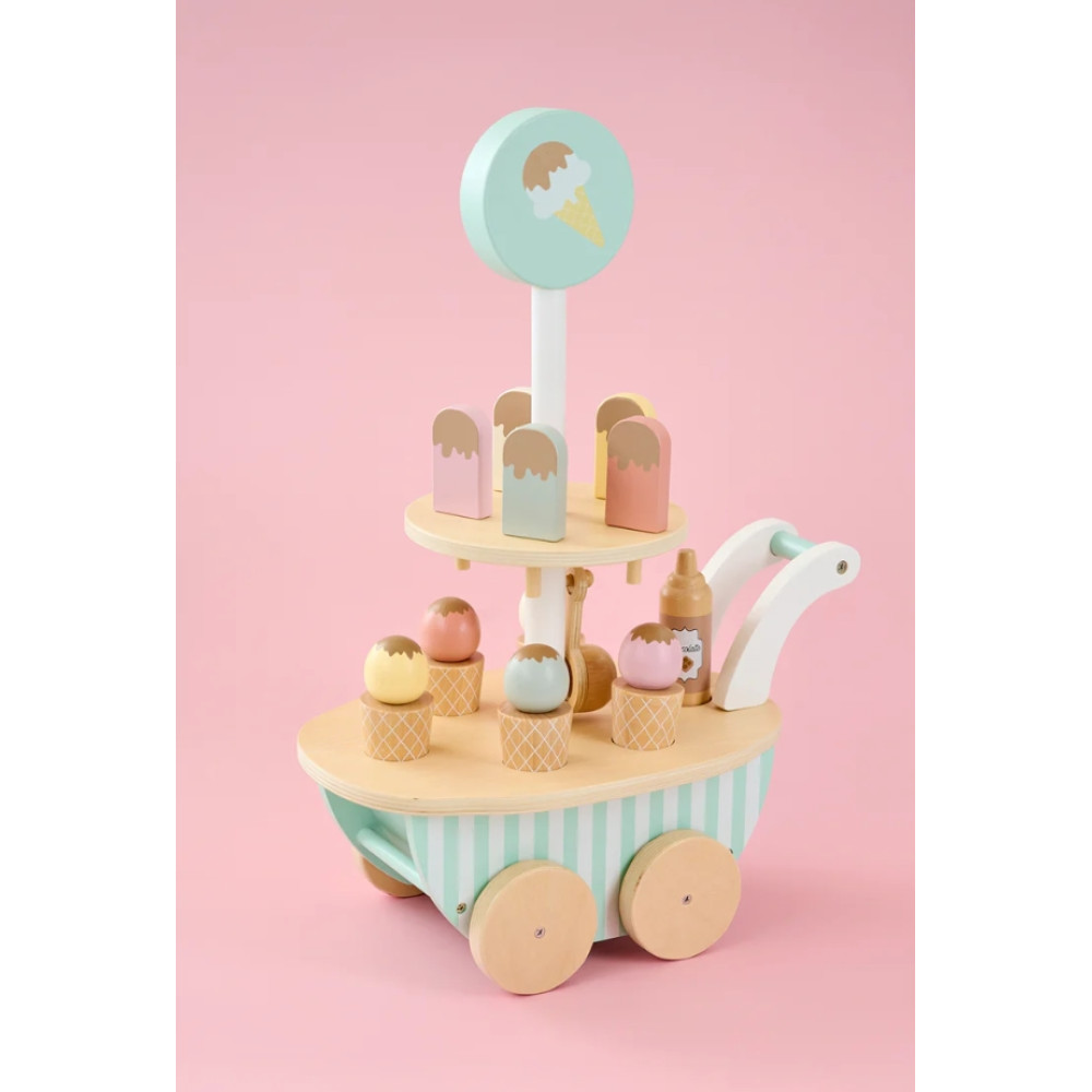 Jabadabado Ξύλινο Παγωτατζίδικο Μικρό 28x19x42cm