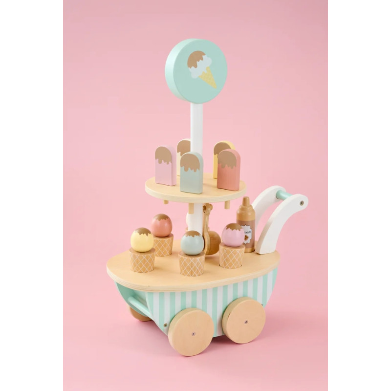 Jabadabado Ξύλινο Παγωτατζίδικο Μικρό 28x19x42cm