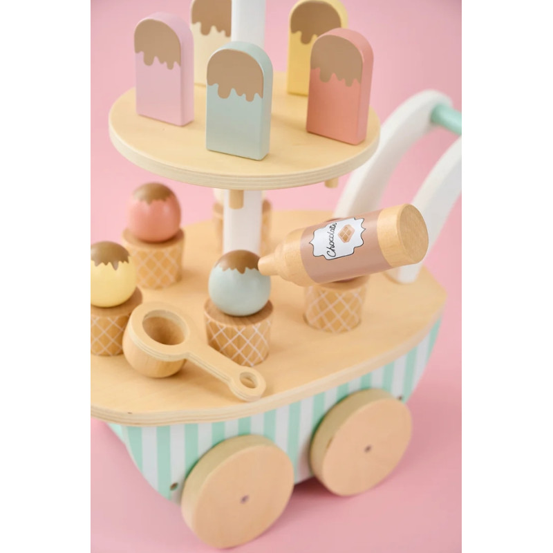 Jabadabado Ξύλινο Παγωτατζίδικο Μικρό 28x19x42cm