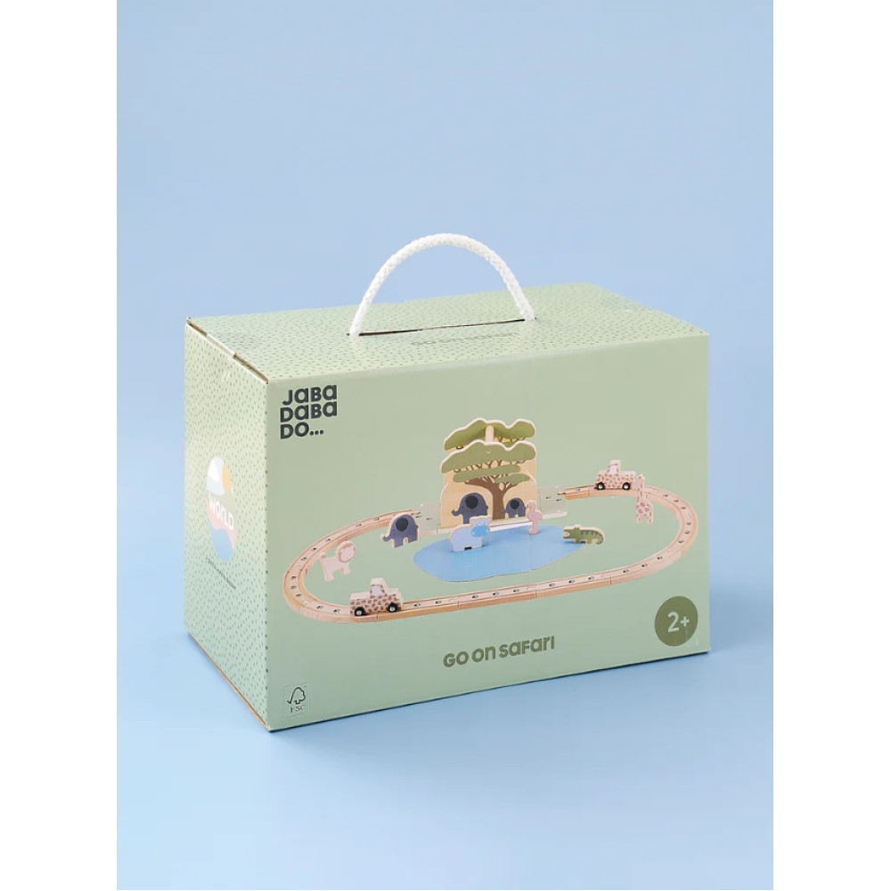 Jabadabado Ξύλινος Αυτοκινητόδρομος - Safari