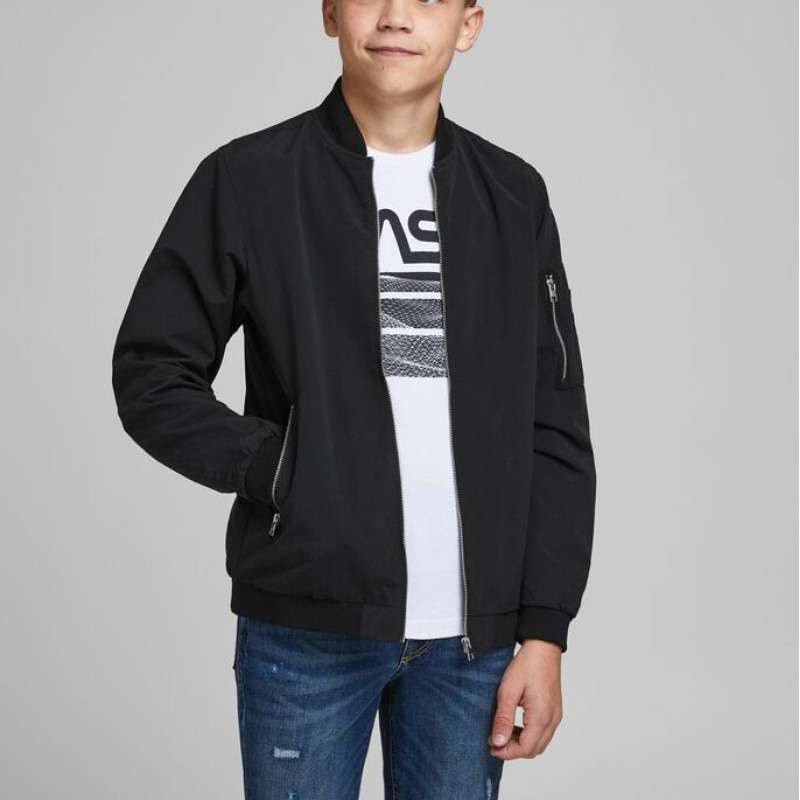 Παιδικό Μπουφάν Bomber Black