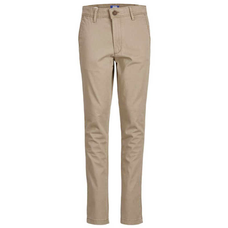 Παιδικό Παντελόνι Chino Slim Fit Beige Παιδικό Παντελόνι Chino Slim Fit Beige