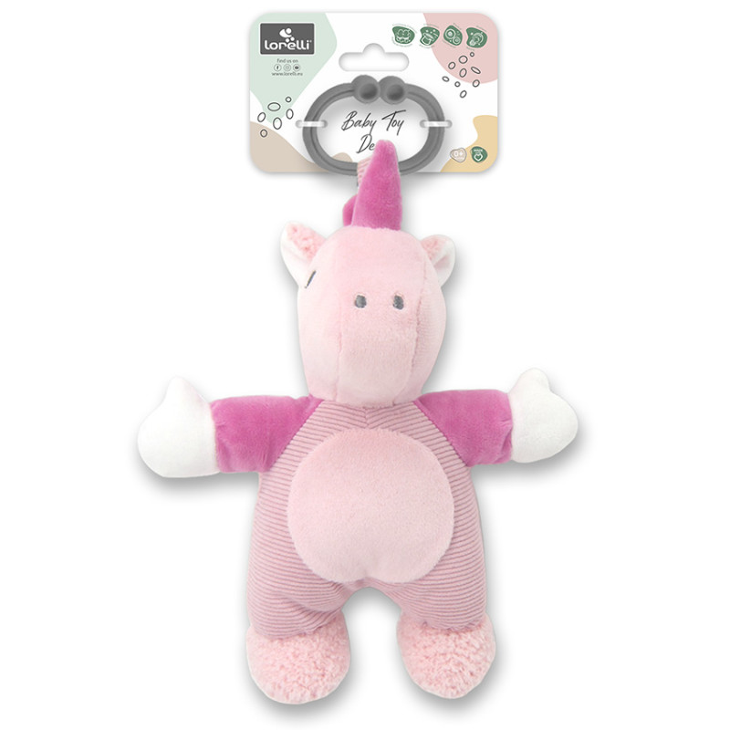 Lorelli Βρεφικό Παιχνίδι Κουδουνίστρα Unicorn  Lorelli Βρεφικό Παιχνίδι Κουδουνίστρα Unicorn