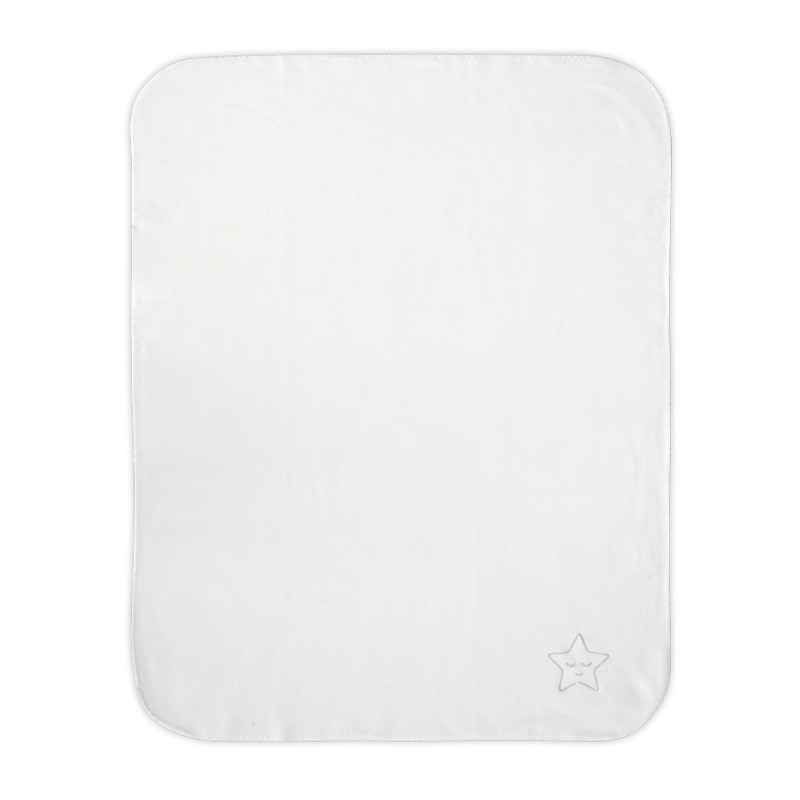 Lorelli Polar Απαλή Βρεφική Κουβέρτα Fleece 75x100cm Λευκή  Lorelli Polar Απαλή Βρεφική Κουβέρτα Fleece 75x100cm Λευκή