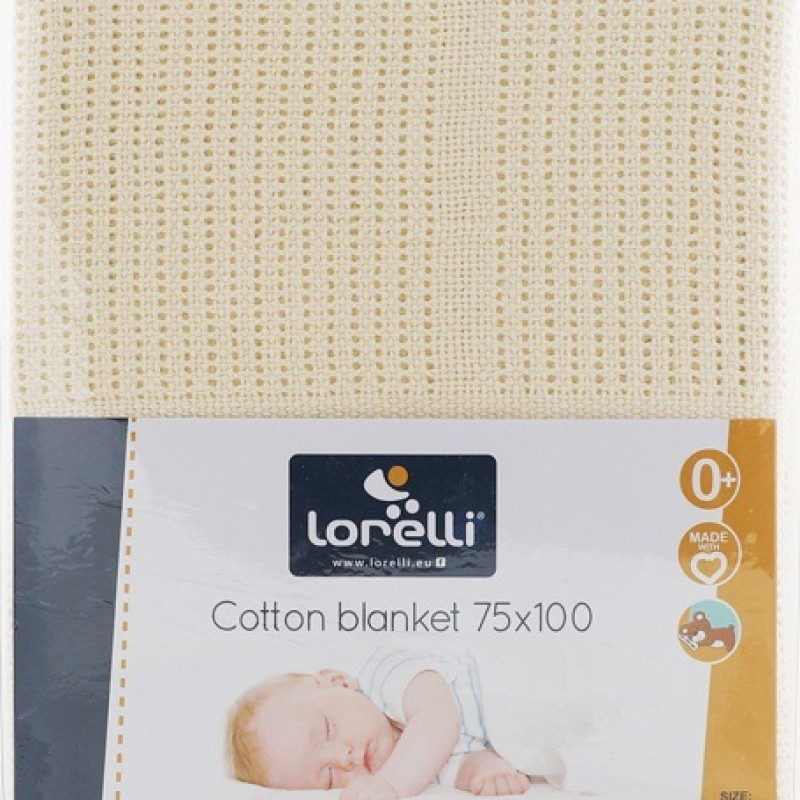 Lorelli Κουβέρτα Αγκαλιάς 75×100cm Creme Lorelli Κουβέρτα Αγκαλιάς 75×100cm Creme