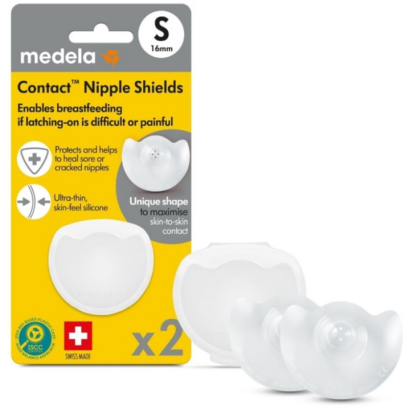 Medela Ψευδοθηλές Σιλικόνης Με Θήκη Small 2 Τεμαχίων Medela Ψευδοθηλές Σιλικόνης Με Θήκη Small 2 Τεμαχίων
